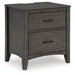 Ashley Express - Montillan Two Drawer Night Stand - Walo Furniture