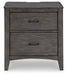 Ashley Express - Montillan Two Drawer Night Stand - Walo Furniture