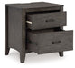 Ashley Express - Montillan Two Drawer Night Stand - Walo Furniture