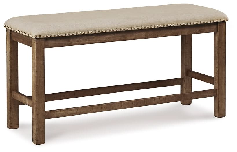 Ashley Express - Moriville Double UPH Bench (1/CN) - Walo Furniture