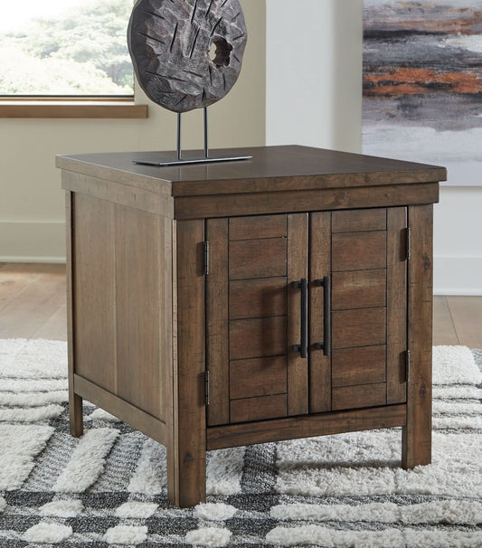 Ashley Express - Moriville Rectangular End Table - Walo Furniture