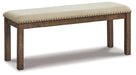 Ashley Express - Moriville Upholstered Bench - Walo Furniture