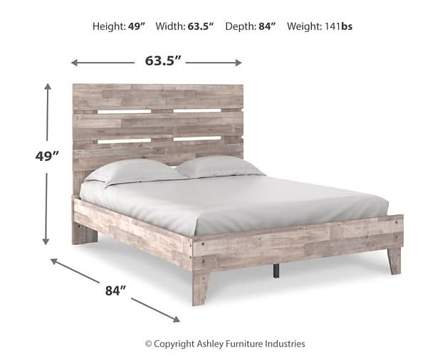 Ashley Express - Neilsville Panel Platform Bed - Walo Furniture