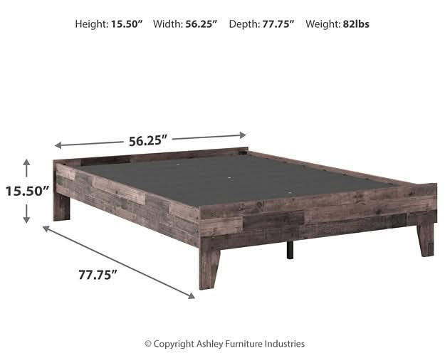 Ashley Express - Neilsville Platform Bed - Walo Furniture