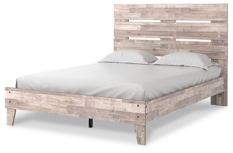 Ashley Express - Neilsville Queen Platform Bed with Dresser, Chest and Nightstand - Walo Furniture