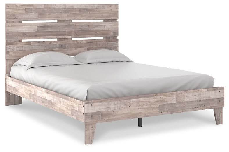 Ashley Express - Neilsville Queen Platform Bed with Dresser, Chest and Nightstand - Walo Furniture