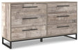 Ashley Express - Neilsville Six Drawer Dresser - Walo Furniture