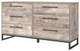 Ashley Express - Neilsville Six Drawer Dresser - Walo Furniture