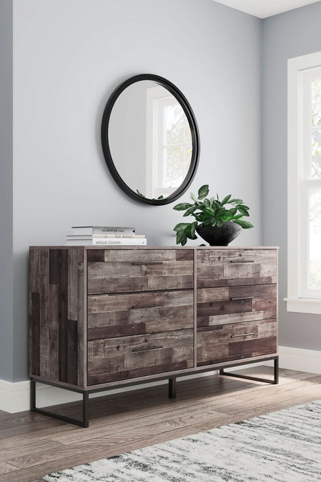 Ashley Express - Neilsville Six Drawer Dresser - Walo Furniture