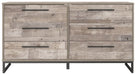 Ashley Express - Neilsville Six Drawer Dresser - Walo Furniture