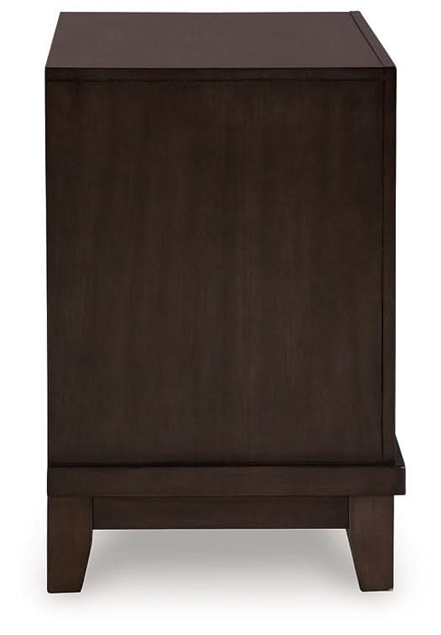 Ashley Express - Neymorton Two Drawer Night Stand - Walo Furniture