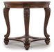 Ashley Express - Norcastle Round End Table - Walo Furniture