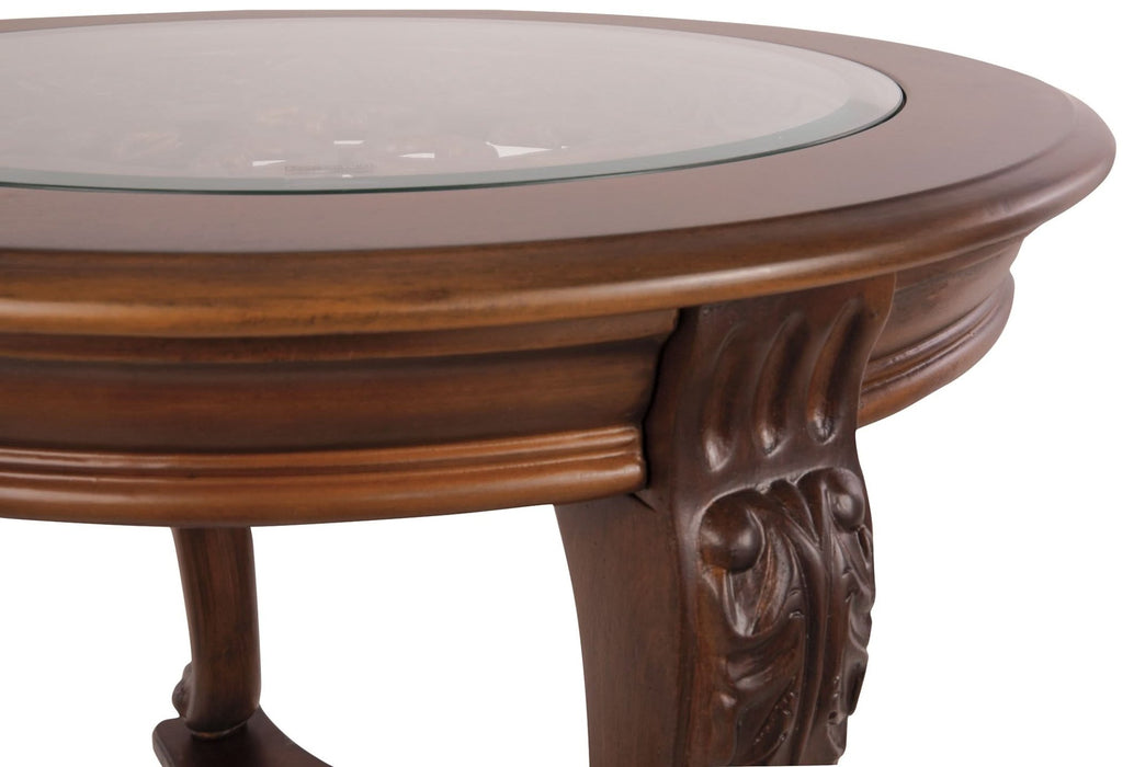 Ashley Express - Norcastle Round End Table - Walo Furniture