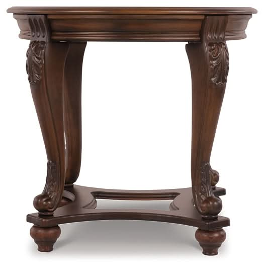 Ashley Express - Norcastle Round End Table - Walo Furniture