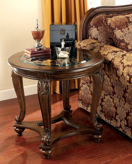 Ashley Express - Norcastle Round End Table - Walo Furniture