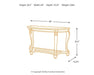 Ashley Express - Norcastle Sofa Table - Walo Furniture