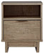 Ashley Express - Oliah One Drawer Night Stand - Walo Furniture