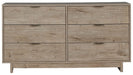 Ashley Express - Oliah Six Drawer Dresser - Walo Furniture