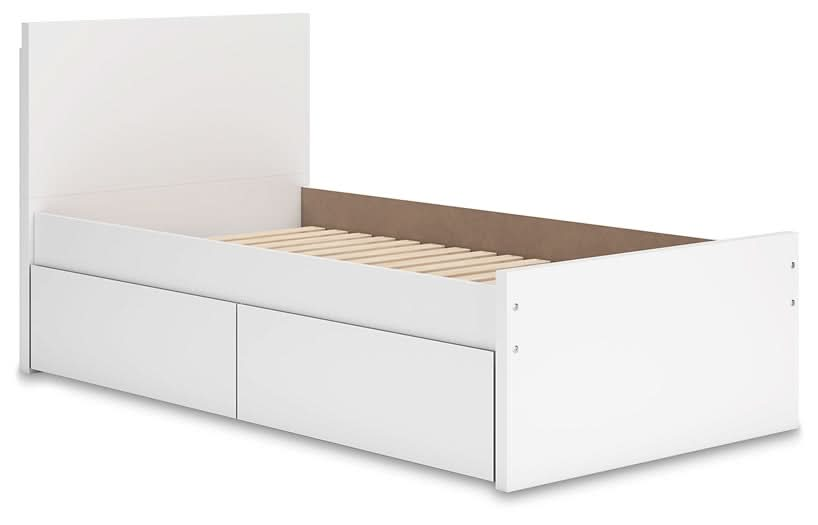 Ashley Express - Onita Panel Platform Bed With 1 Side Storage - Walo Furniture