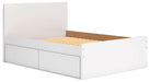 Ashley Express - Onita Panel Platform Bed With 1 Side Storage - Walo Furniture