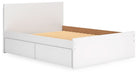 Ashley Express - Onita Panel Platform Bed With 1 Side Storage - Walo Furniture