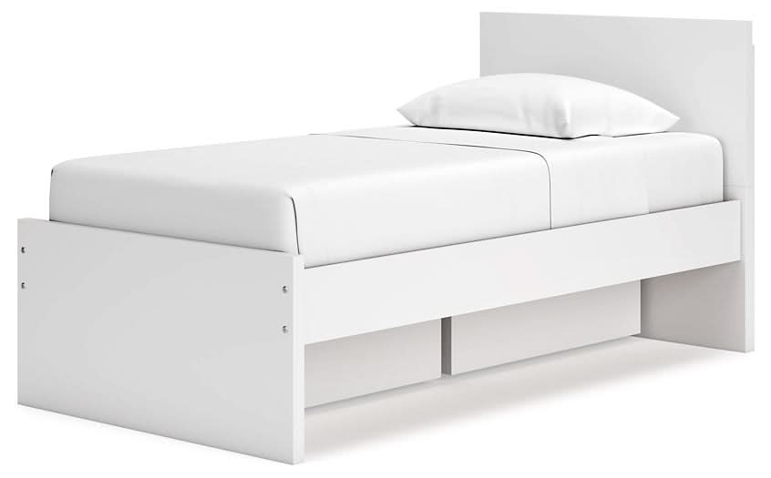 Ashley Express - Onita Panel Platform Bed With 1 Side Storage - Walo Furniture