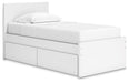 Ashley Express - Onita Panel Platform Bed With 1 Side Storage - Walo Furniture