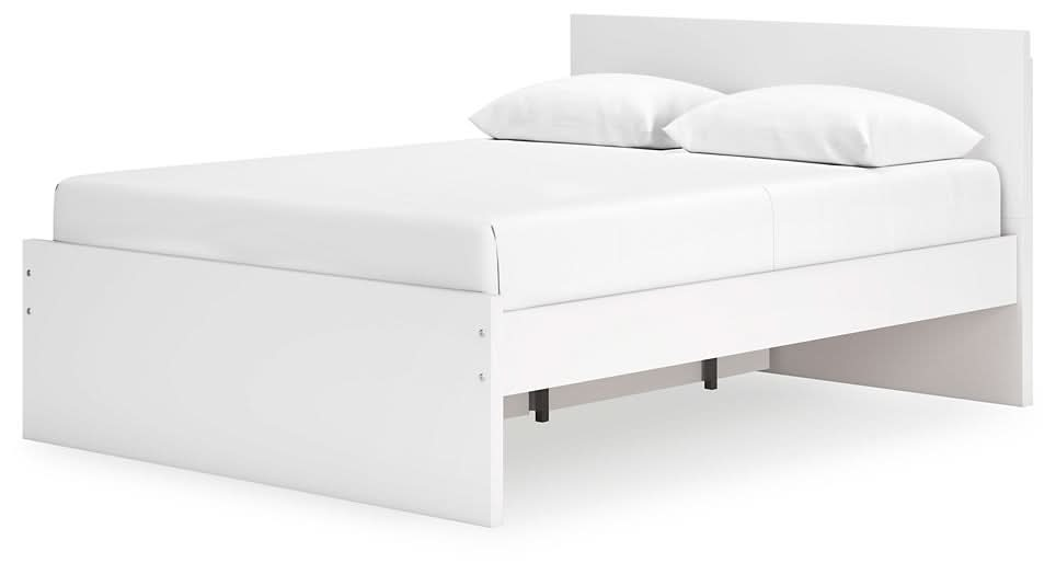 Ashley Express - Onita Panel Platform Bed With 1 Side Storage - Walo Furniture