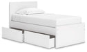 Ashley Express - Onita Panel Platform Bed With 1 Side Storage - Walo Furniture