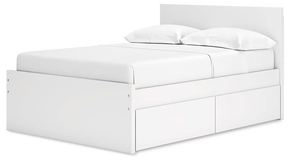 Ashley Express - Onita Panel Platform Bed With 2 Side Storage - Walo Furniture