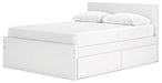 Ashley Express - Onita Panel Platform Bed With 2 Side Storage - Walo Furniture