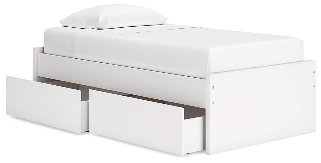 Ashley Express - Onita Platform Bed With 1 Side Storage - Walo Furniture