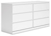 Ashley Express - Onita Six Drawer Dresser - Walo Furniture