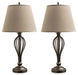 Ashley Express - Ornawell Metal Table Lamp (2/CN) - Walo Furniture