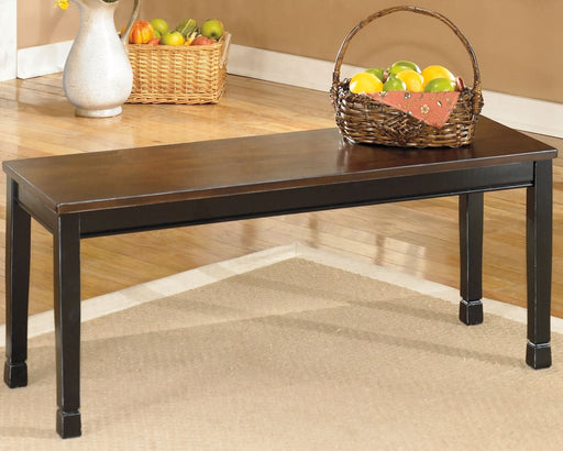 Ashley Express - Owingsville Large Dining Room Bench - Walo Furniture