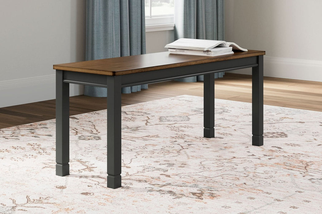 Ashley Express - Owingsville Large Dining Room Bench - Walo Furniture