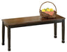 Ashley Express - Owingsville Large Dining Room Bench - Walo Furniture