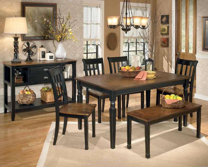 Ashley Express - Owingsville Rectangular Dining Room Table - Walo Furniture