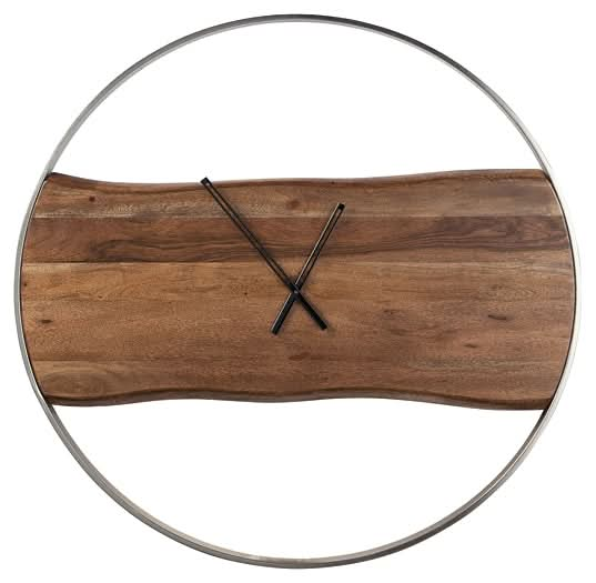 Ashley Express - Panchali Wall Clock - Walo Furniture