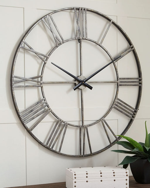 Ashley Express - Paquita Wall Clock - Walo Furniture