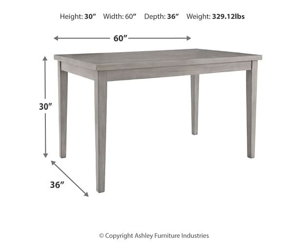 Ashley Express - Parellen Dining Table and 6 Chairs - Walo Furniture