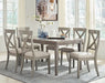 Ashley Express - Parellen Dining Table and 6 Chairs - Walo Furniture