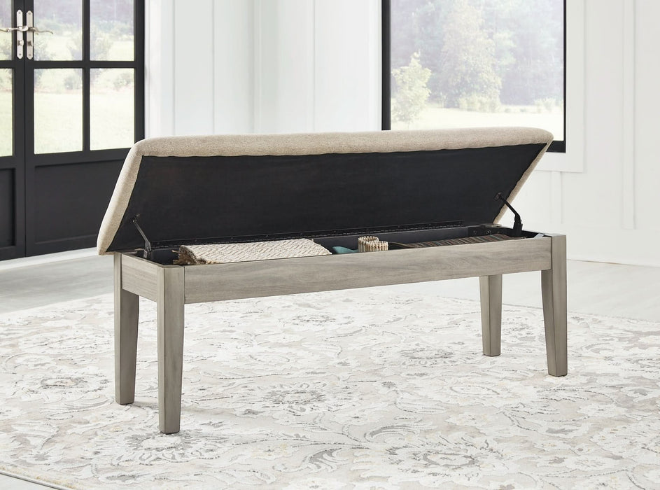 Ashley Express - Parellen Upholstered Storage Bench - Walo Furniture