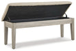 Ashley Express - Parellen Upholstered Storage Bench - Walo Furniture