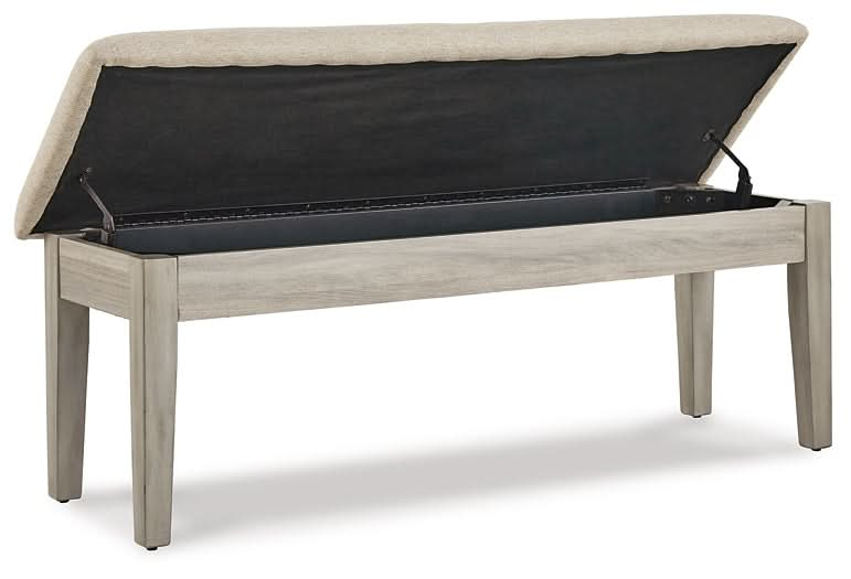 Ashley Express - Parellen Upholstered Storage Bench - Walo Furniture