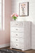 Ashley Express - Paxberry Five Drawer Chest - Walo Furniture