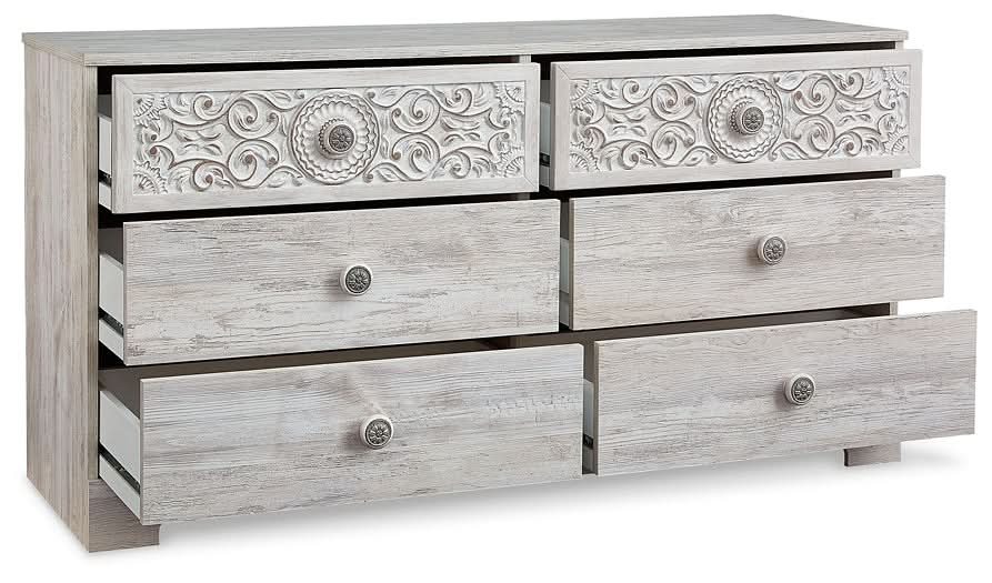 Ashley Express - Paxberry Six Drawer Dresser - Walo Furniture