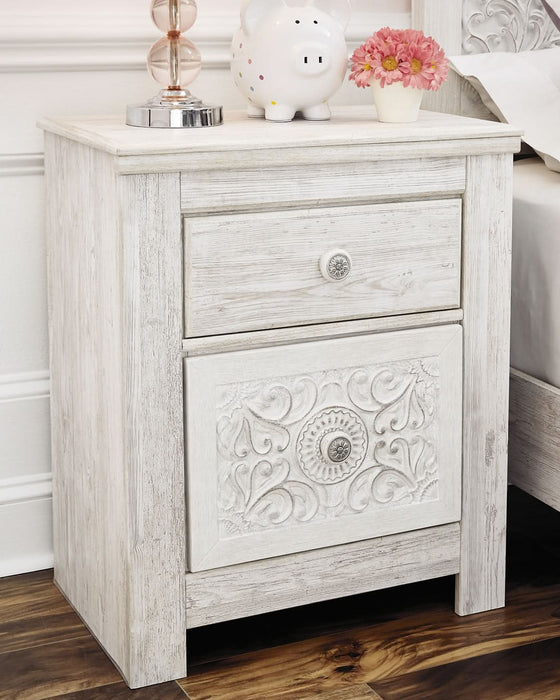 Ashley Express - Paxberry Two Drawer Night Stand - Walo Furniture