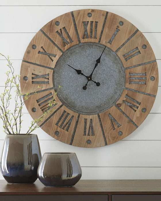 Ashley Express - Payson Wall Clock - Walo Furniture