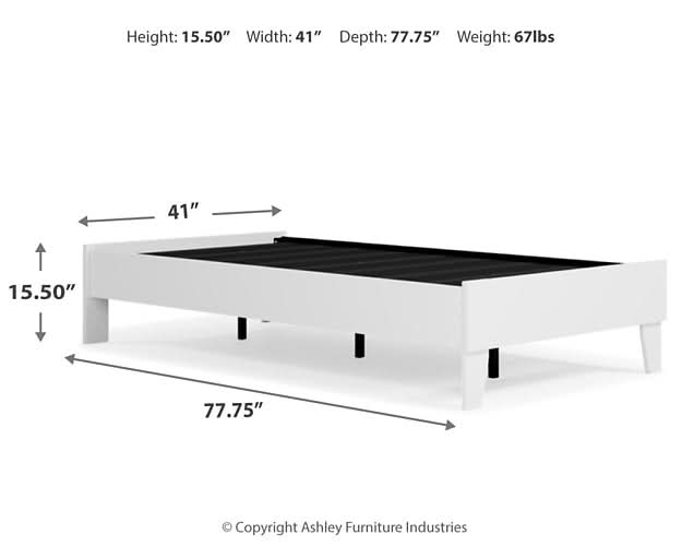 Ashley Express - Piperton Platform Bed - Walo Furniture